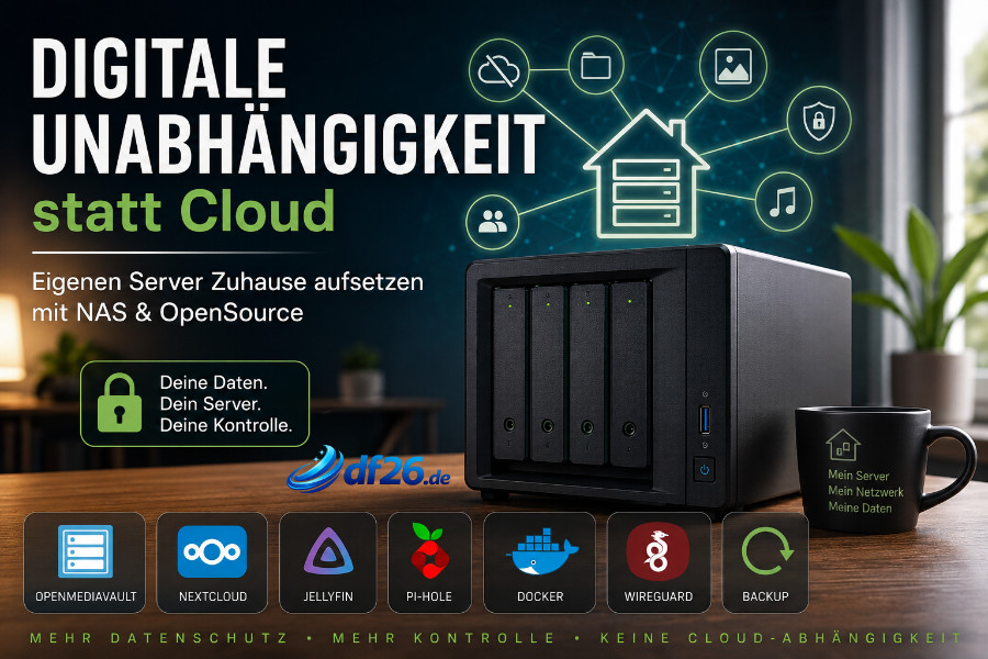 Digitale Unabhängigkeit: Eigener Server Zuhause statt Cloud?