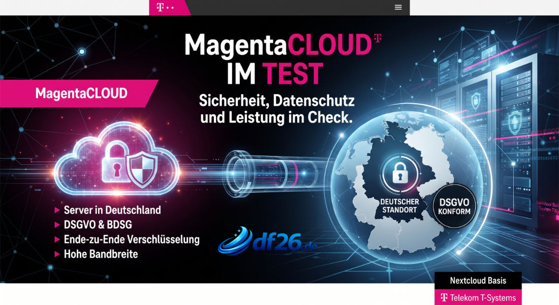 Im Test: Die Telekom MagentaCLOUD – Sicherheit, Datenschutz und Leistung im Check